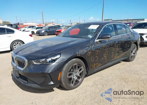 2026 BMW 530I from USA, damaged, VIN WBA43FJ04TCV68052